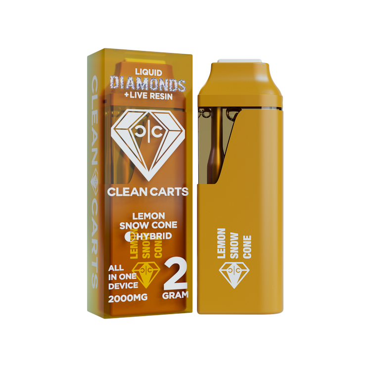 LEMON SNOW CONE Clean Carts - Image 1