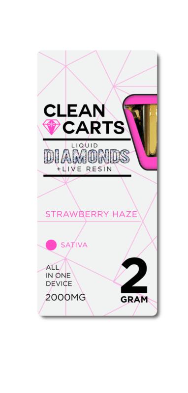 Clean Carts: Order 2g Disposable Vapes, Liquid Diamonds & Live Resin