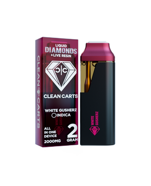 WHITE GUSHERZ Clean Carts - Image 1